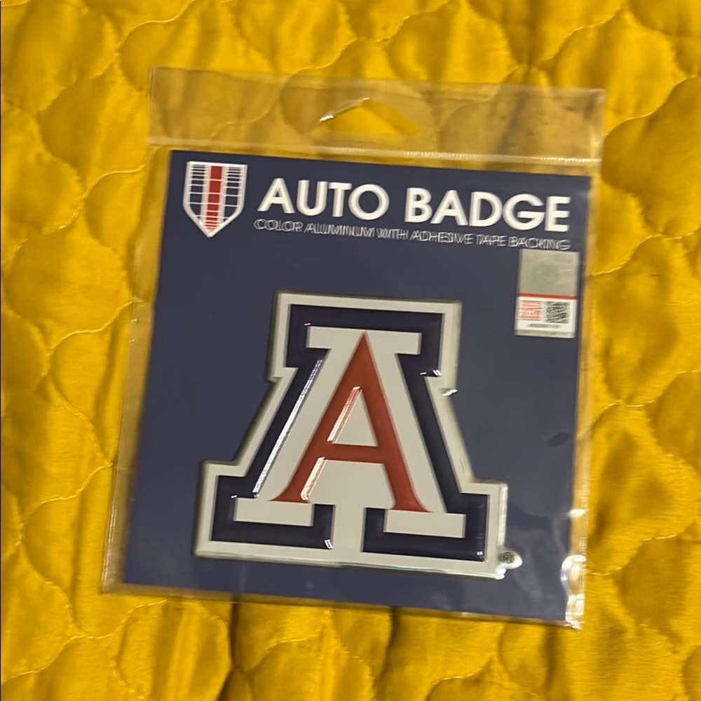 University of Arizona Auto Badge